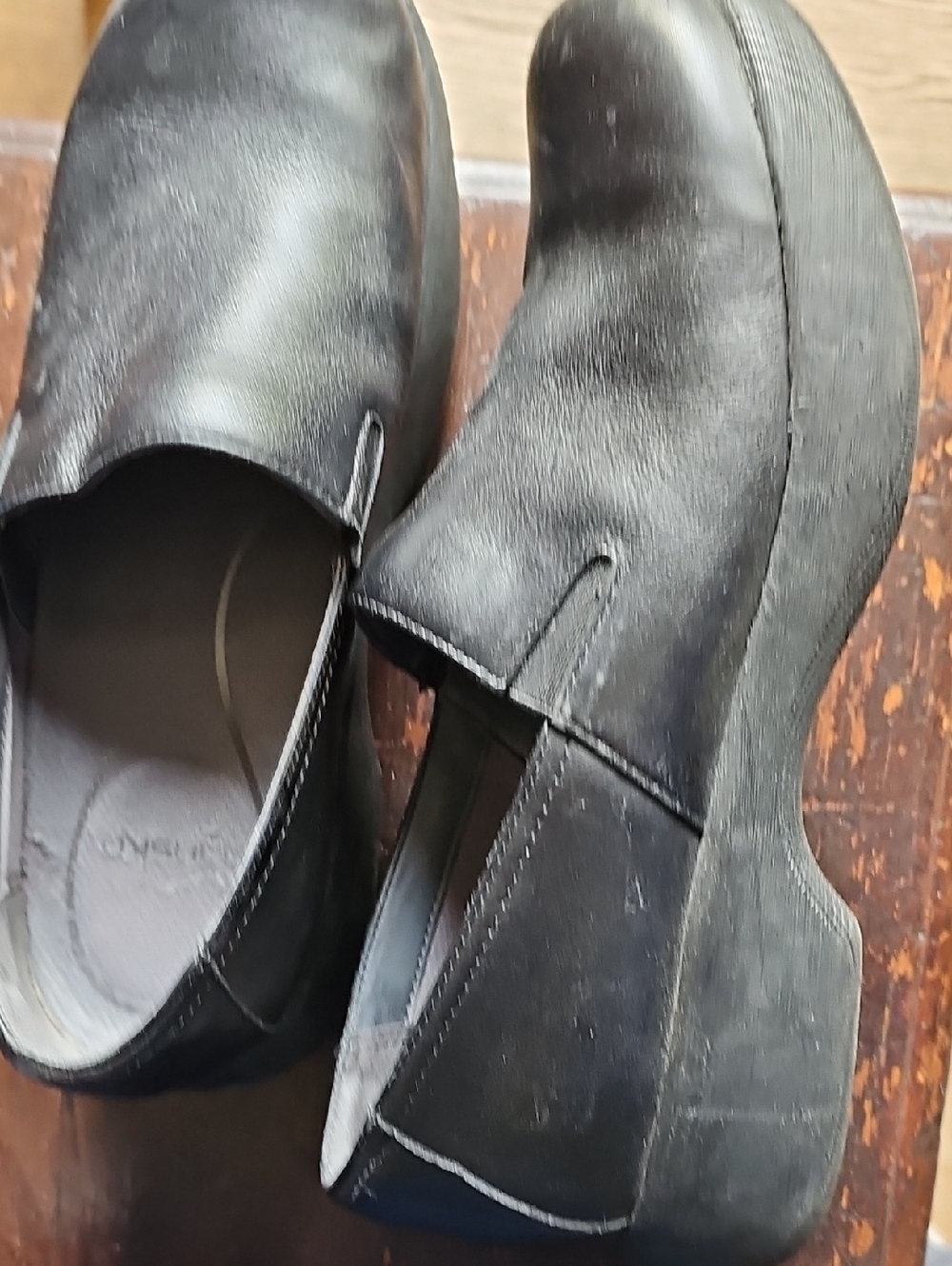 Dansko Black Slip-On Clogs